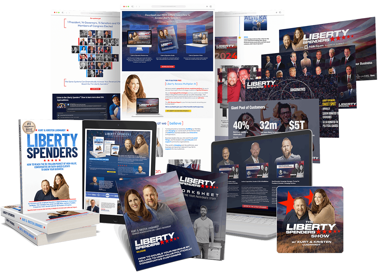 Liberty Spenders Brand Assets