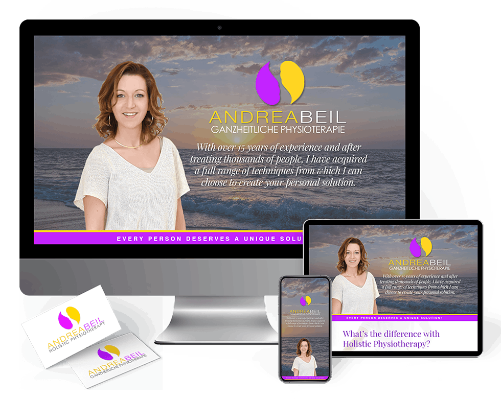 Andrea Beil Website and Logo Design by Willcox Rocha Digital Marketing